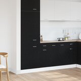 vidaXL Kuhinjski ormar Crni hrast Konstruirano drvo 30 x 46 x 81,5 cm | shoptok.hr