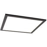 QAZQA moderna stropna svetilka črna z led 40 cm - liv Cene