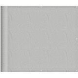 vidaXL Balkonsko platno svetlo sivo 90x400 cm 100 % poliester oxford, (21141681) Cene