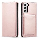 Samsung magnetna preklopna torbica magnet case S22 roza | Shoptok.si