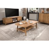 The Beds Mizica iz masivnega hrasta v naravni barvi 70x110 cm Twig – | Shoptok.si