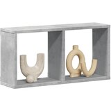 vidaXL Zidni ormarić siva boja betona 60x16x30 cm konstruirano drvo cijene