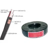 kabl RG59 + 2x0.50 mm2 R/B E2 100m