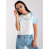 FANCY T-shirt-FA-TS-7708.44-white-blue | Shoptok.si