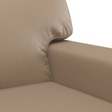  3-dijelni set sofa s jastucima boja cappuccina od umjetne kože | shoptok.hr