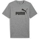 Puma Majica 'Essentials No. 1' temno siva / črna | Shoptok.si
