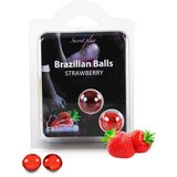 SecretPlay Brazilian Balls Strawberry 2 pack Cene