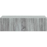 Stolna montirana na zid Siva sonoma 59 x 34,5 x 17 cm | shoptok.hr
