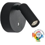 Ideal Lux led prigušiva punjivo zidno spot svetlo bean LED/3W/5V cri 95 crna Cene