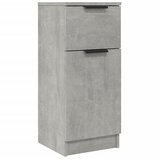  Komoda siva boja betona 30 x 30 x 70 cm od konstruiranog drva | shoptok.hr