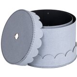 Bigso Box of Sweden Svetlo sive kartonaste škatle s pokrovom za shranjevanje v kompletu 2 ks ø 26x17,5 cm Wilma – | Shoptok.si