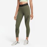 Nike Leggings Pro Mid-Rise 7/8 Graphic Cargo Khaki/Black - XS, (21582031) | Shoptok.si