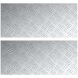  Aluminijske rešetke 2 kom. protuklizne 90x40 cm | shoptok.hr