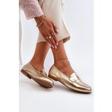 EVENTO Women's Flat Heel Loafers Gold Sylvaine | Shoptok.si