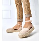 Gemre Beige espadrilles Tiba | Shoptok.si