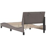  Posteljni okvir brez vzmetnice taupe 100x200 cm blago, (22011683) | Shoptok.si