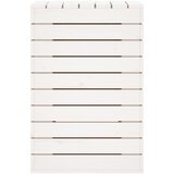  Košara za rublje bijela 44x44x66 cm od masivne borovine | shoptok.hr
