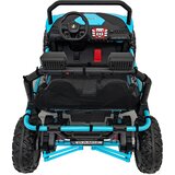 Buggy na akumulator FASTER - dvosed - moder | Shoptok.si