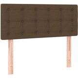  Box spring postelja z vzmetnico temno rjava 80x200 cm blago, (20846828) | Shoptok.si