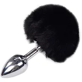 Analna kupa Metal Anal Fluffy Plug M
