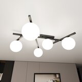  plafonsko svetlo smart 5xE14/10W/230V crno/belo | Eponuda.com