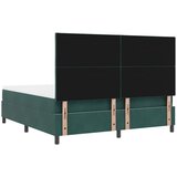  Krevet s opruga kutije Tamnozelena 180 x 200 cm Baršun | shoptok.hr