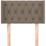  Uzglavlje s ušima smeđesivo 83x16x78/88 cm od tkanine | Eponuda.com