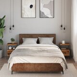 vidaXL Nočne omarice 2 kosa starinski les 34x36x50 cm inženirski les Cene