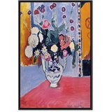  Slika - Henri Matisse – Bouquet in a Two-Handled Vase 60x90 U crnom drvenom okviru | shoptok.hr