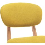  Barski stolčki 2 kosa gorčično rumeno blago, (20624414) | Shoptok.si