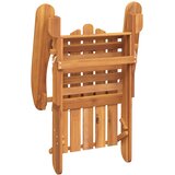  Vrtna stolica Adirondack s jastucima masivno bagremovo drvo | shoptok.hr