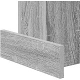  Stranska miza Siva Sonoma 35,5 x 35 x 40 cm Konstruiran les, (5000201948) | Shoptok.si