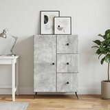 Kreveta Betonska siva 66 x 34,5 x 90 cm Konstruirano drvo | shoptok.hr