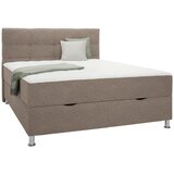 Mömax Postelja Boxspring Oviedo, Barva Kapučina,160x200 Cene