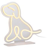 Leitmotiv Žuta LED neonska lampa 5 W Sitting Dog – | shoptok.hr