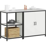  Kuhinjski set za pohranu HATTEM 2 pcs Bijela Čelična vrata | Shoptok.si