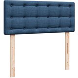  Krevet s oprugama i madracem plavi 120 x 190 cm od tkanine | shoptok.hr