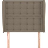  Uzglavlje s ušima smeđesivo 103x23x118/128 cm od tkanine | Eponuda.ba