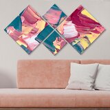 Wallity slika 4MDF3577062, 60x115 cm, 4 dela | ePonuda.com