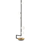 Ideal lux - led podna lampa birds 5xG9/3W/230V crna/zlatna | Eponuda.com