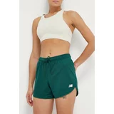New Balance Kratke hlače ženske, zelena barva, WS41510NWG