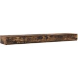  Predali za posteljo iz dimljenega hrasta 300x36,5x16,5 cm iz inženirskega lesa, (22007975) | Shoptok.si