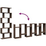 vidaXL Pregrada / regal za knjige 6 razina hrast 70x24x193 cm drveni | shoptok.hr