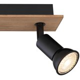 Lesnina XXXL Globo 57998-3W - Spot svetiljka DREW 3xGU10/35W/230V drvo/metal | Eponuda.com