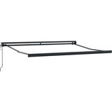 Tenda na uvlačenje žuto-bijela 3 x 2,5 m od tkanine i aluminija | Eponuda.ba