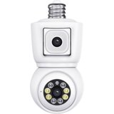 Escam Kamera za video nadzor, dual lens, 2 x 2 Mpixel, PTZ, E27, WiFi | Eponuda.ba