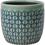 Burgon & Ball Lonec za sobne rastline "Collector" - Green Geo - ⌀ 16 x 16 cm | Shoptok.si
