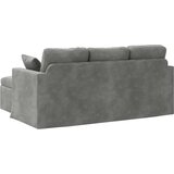 SOFA Tamno siva 198 x 134 x 80 cm Baršun | shoptok.hr