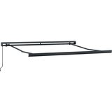  Povlačivi tende Zelena i bijela 350 x 250 cm Platno i Aluminij | Eponuda.com