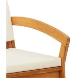  Vrtna stolica 2 pcs Prirodna nafta Čvrsto drvo akacije | shoptok.hr